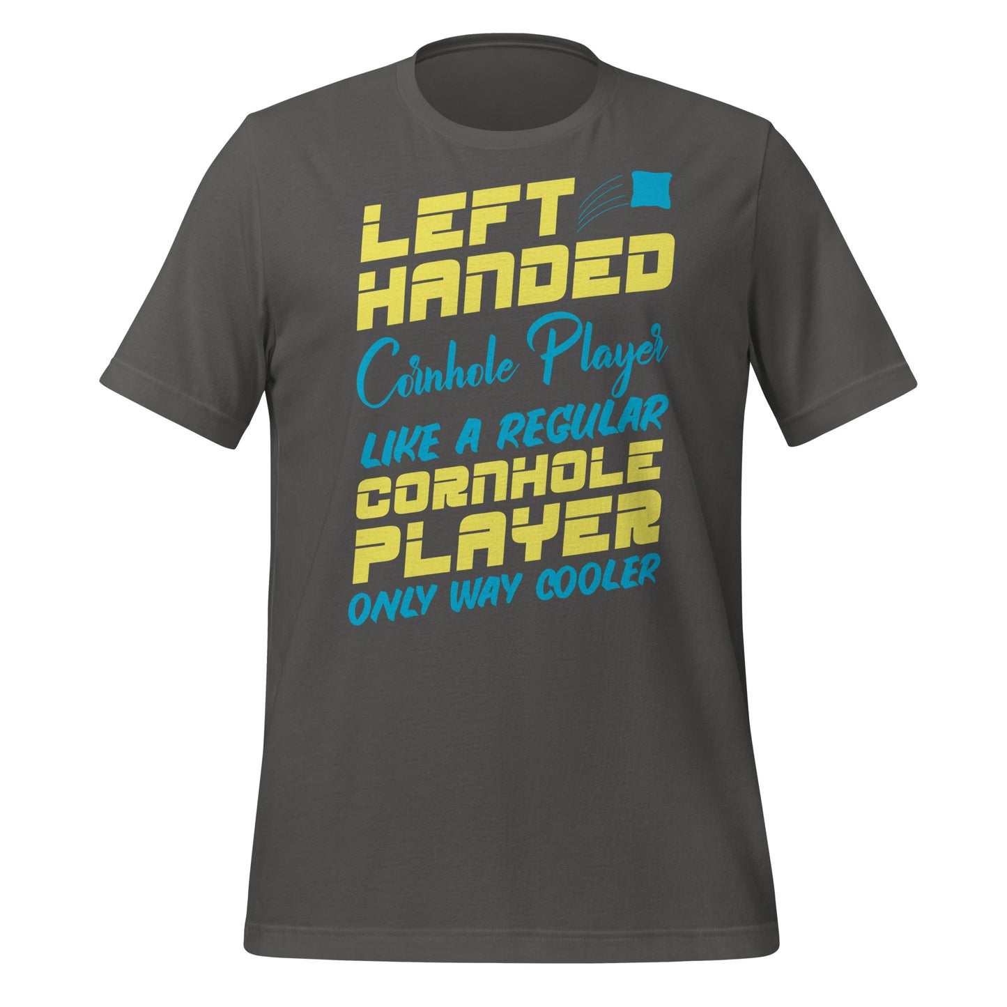 Left Handed Cornhole Player