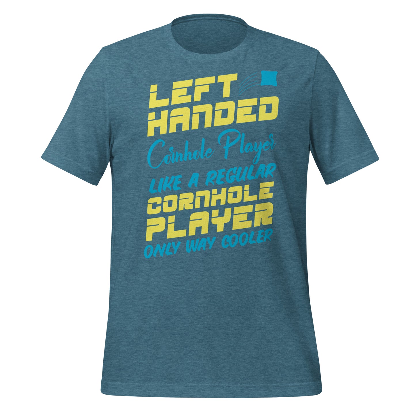 Left Handed Cornhole Player
